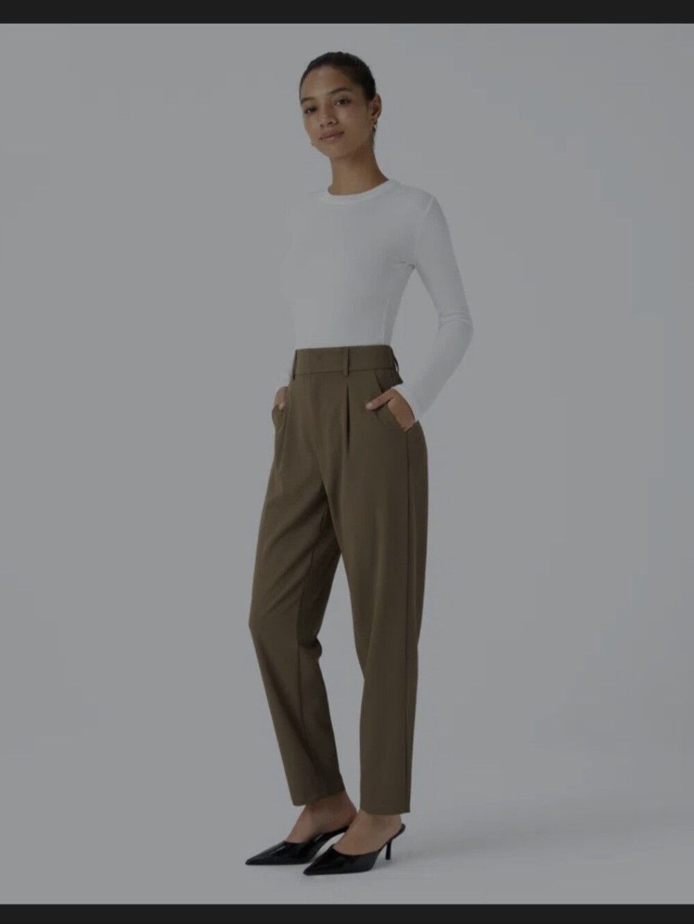 HALARA Olive Green M Tall Pant